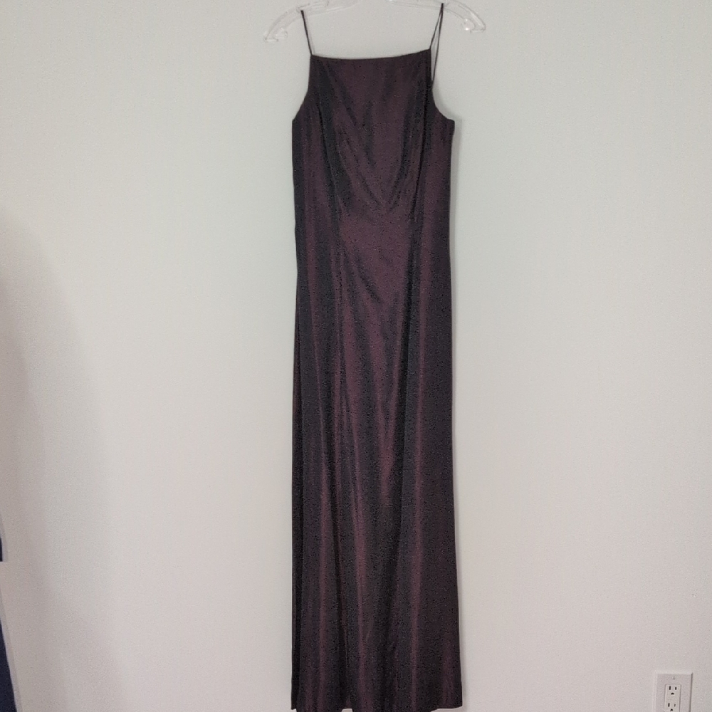Vintage 90s/Y2K Taffita Black/Red Floor Length Formal Gown Dress Size 3 NWT